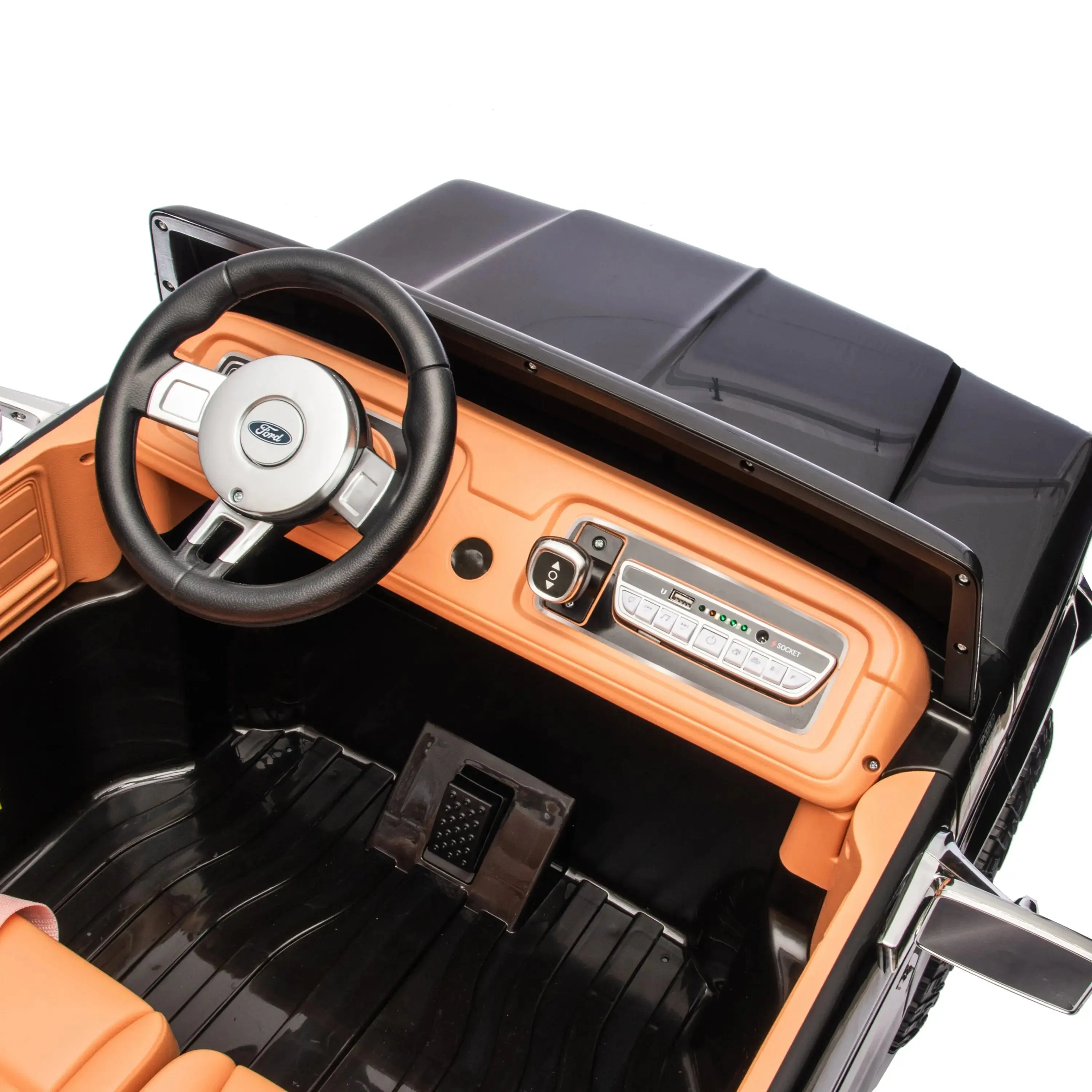 Officially Licensed Ford F-150 24V 2-Seater Kids Ride-On Truck - Image 8