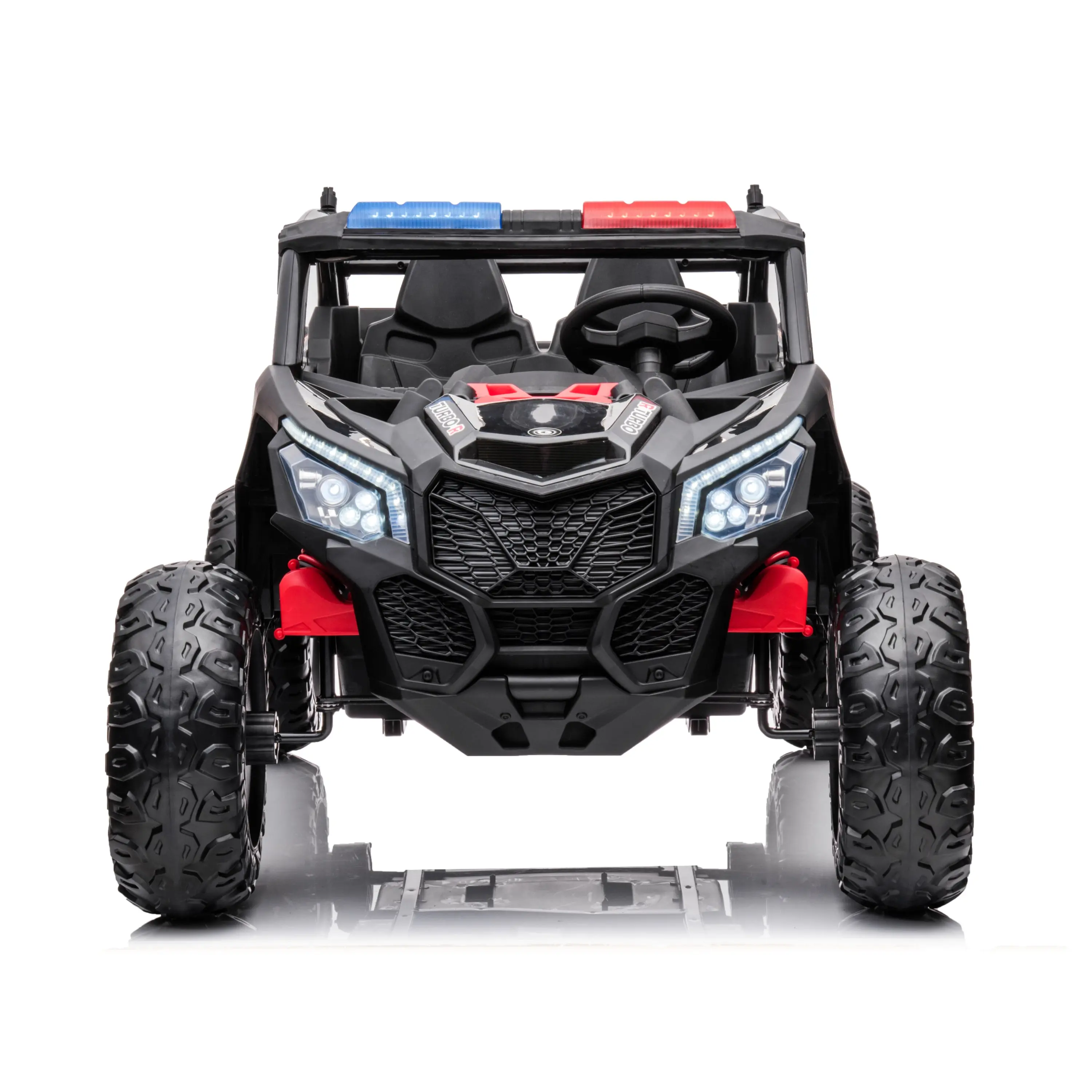 24V 4x4 Freddo Storm Police UTV 2-Seater for Kids with Lights & Sirens for Action-Packed Adventures - Image 18