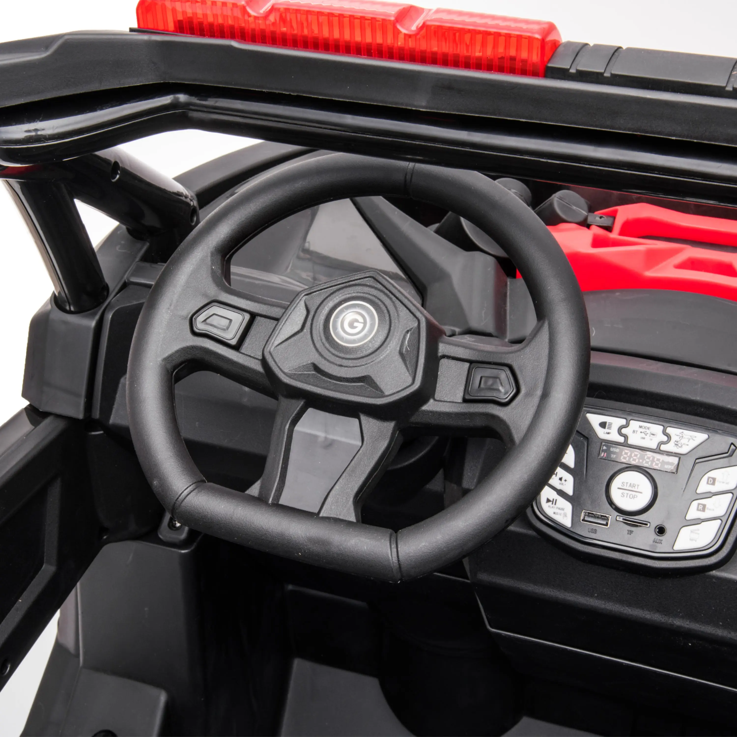 24V 4x4 Freddo Storm Police UTV 2-Seater for Kids with Lights & Sirens for Action-Packed Adventures - Image 22
