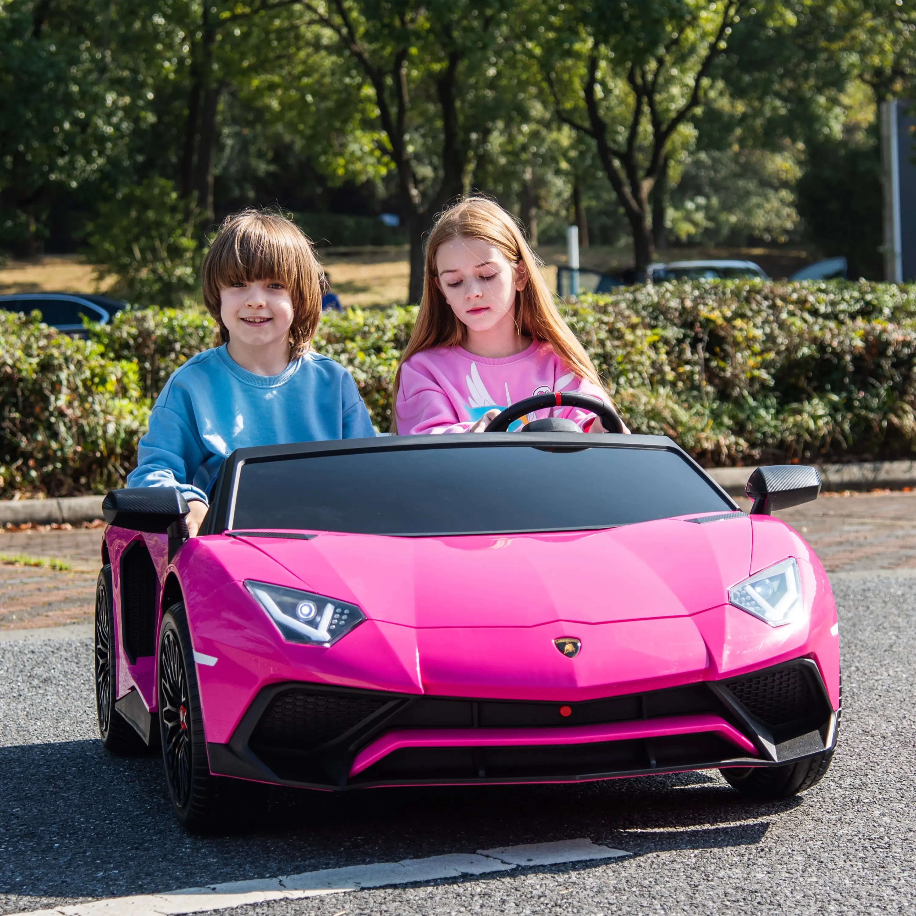 Officially Licensed Lamborghini Aventador 24V 2-Seater Ride-On - Image 16