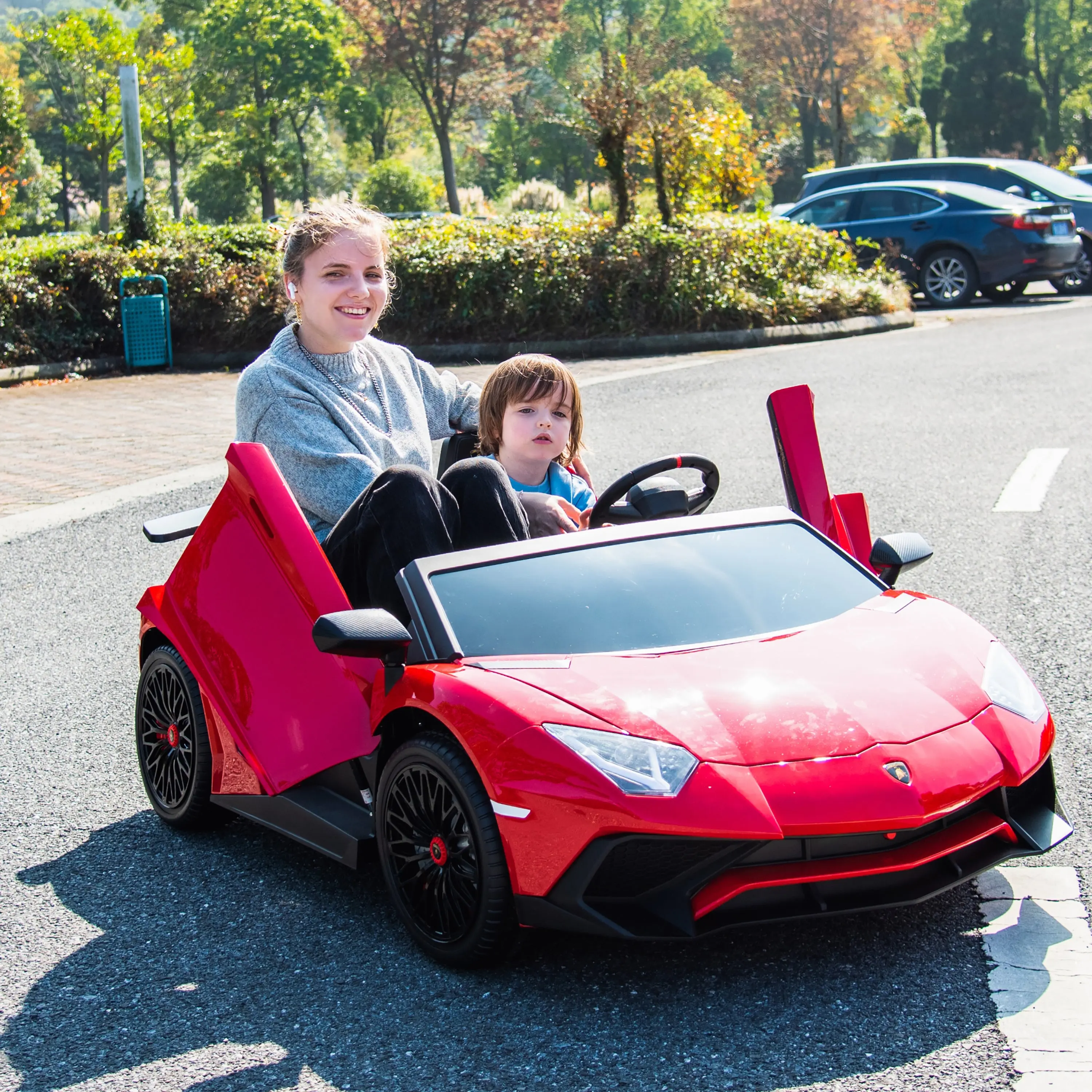 Officially Licensed Lamborghini Aventador 24V 2-Seater Ride-On - Image 27