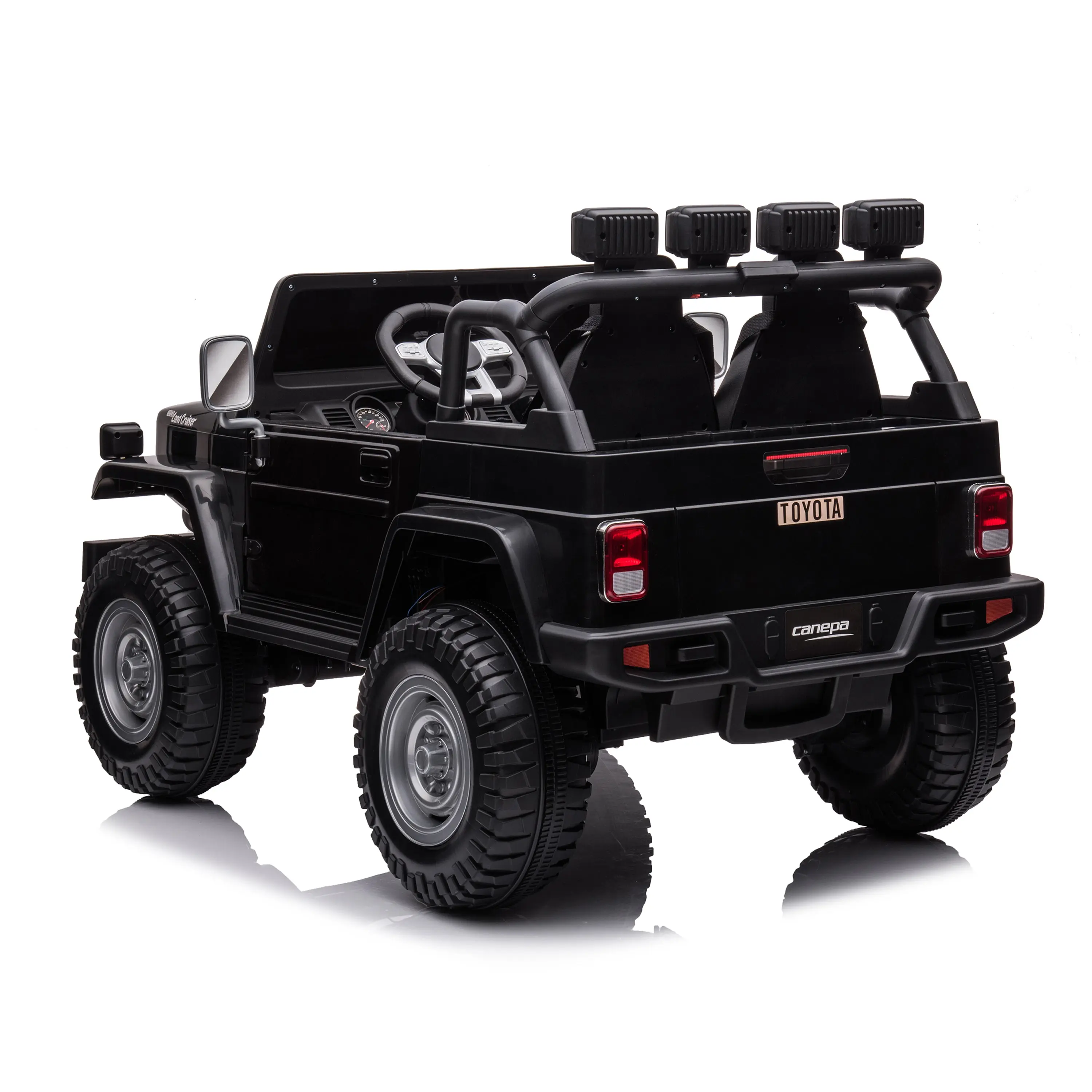 24V Toyota Land Cruiser FJ40 Kids Ride-On Truck - Image 15