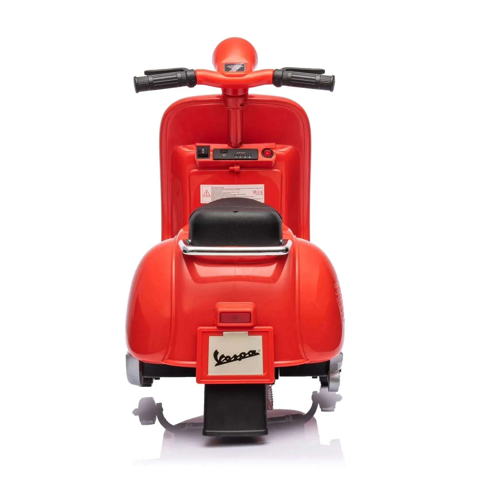 12V Kid's Vespa Electric Ride-On Scooter - Image 8